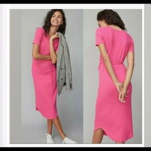 Anthropologie Addy Ribbed Midi Dress